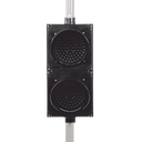 Semáforo / Señalización Rojo y Verde / Diametro 20 cm.