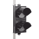 Semáforo / Señalización Rojo y Verde / Diametro 20 cm.