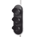 Semáforo / Señalización Rojo, Verde y Amarillo / Diametro