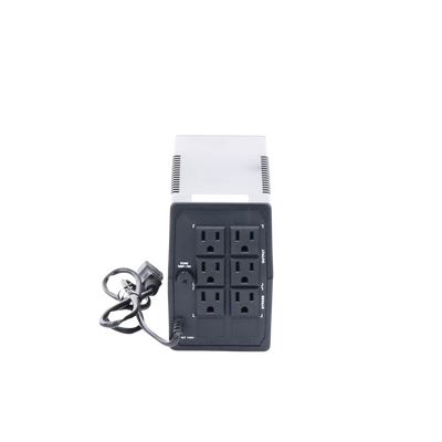 UPS de 600 VA / 360W / Protección Contra Sobrecarga y