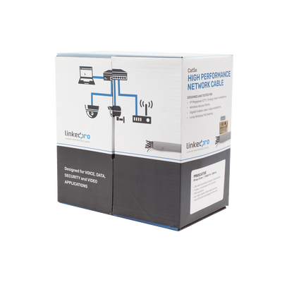 Bobina de Cable de 305 Metros (1000 Pies), Cat5e, Alto