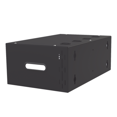 Gabinete para Montaje en Pared liviano, 4 Unidades de rack,