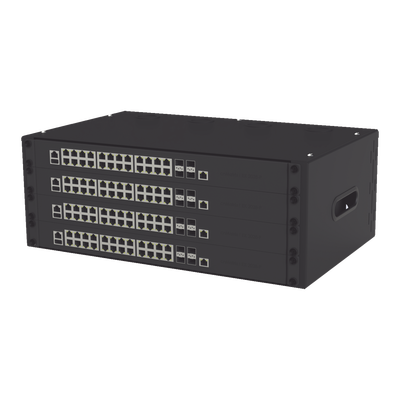 Gabinete para Montaje en Pared liviano, 4 Unidades de rack,