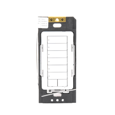 (RadioRA2) Teclado Seetouch Hibrido 6 botones, 2 botones