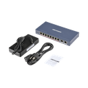 Switch PoE+ / No Administrable / 7 Puertos 10/100 Mbps 802.3