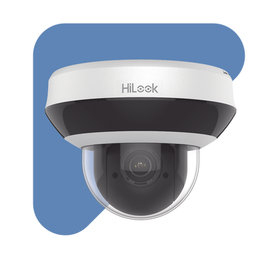 Mini Domo PTZ IP 4 Megapixel / 4X Zoom / H.265+ / 20 mts IR