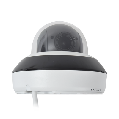 Mini Domo PTZ IP 4 Megapixel / 4X Zoom / H.265+ / 20 mts IR