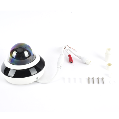 Mini Domo PTZ IP 4 Megapixel / 4X Zoom / H.265+ / 20 mts IR