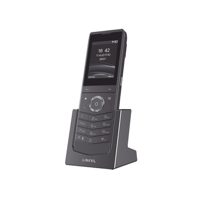 W611W es un teléfono IP Wi-Fi portátil, Resistente,