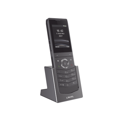 W611W es un teléfono IP Wi-Fi portátil, Resistente,