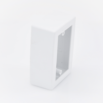 Caja de Registro Universal, Color Blanco de PVC Auto