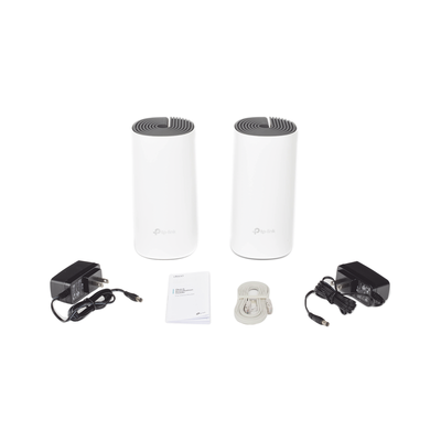 Kit de Router inalámbrico mesh Deco E4 para Hogar / Doble