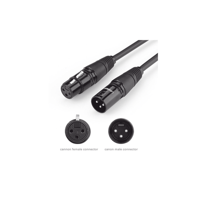 Cable para Micrófono XLR Tipo Canon Macho a Hembra / 10
