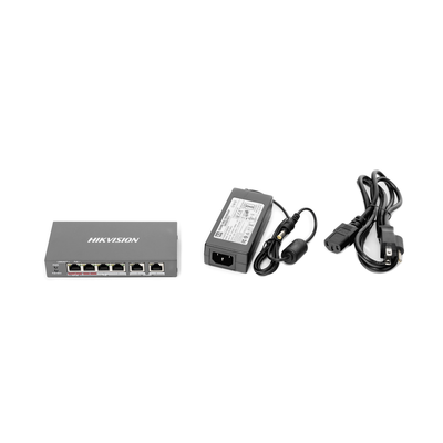 Switch PoE+ / No Administrable / 3 Puertos 10/100 Mbps 802.3