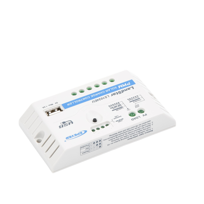 Controlador Solar PWM 12/24 V 10 A, Salida USB