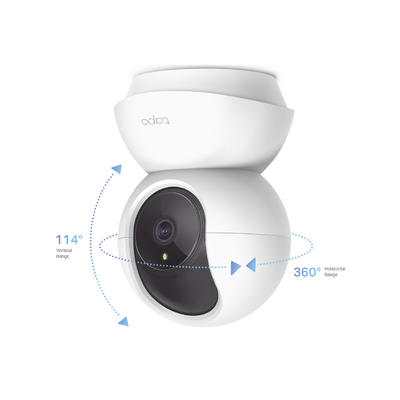 Cámara IP Wi-Fi para hogar, 2 megapixel, audio doble vía,