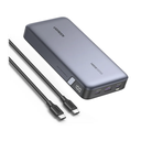 Power Bank de 25000mAh / 3 Salidas 145W Max. / USB-A + 2