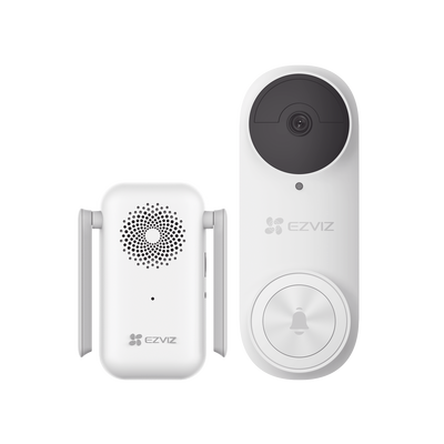 Timbre con Cámara Wi-Fi (Doorbell) de Batería Recargable 