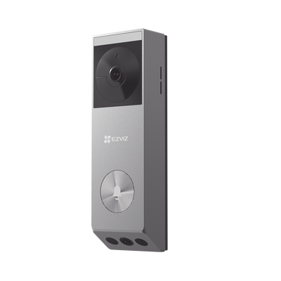 Video portero recargable 3 MP con doble lente, audio bidireccional e IP65