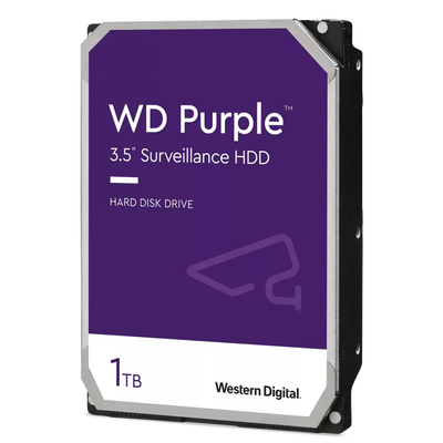 Disco Duro 1TB Purple para Videovigilancia 24/7