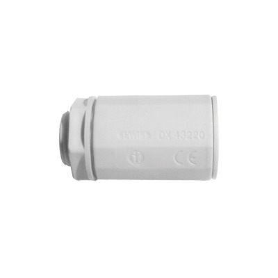 Conector para Caja y Tubería Rígida 16 mm, PVC Autoextinguible