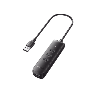 HUB USB-A 3.0 4 en 1 | 4 Puertos USB-A 3.0 (5Gbps) | Cable