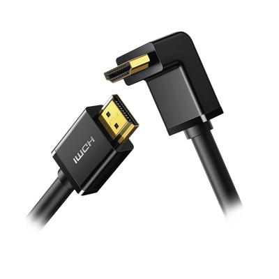 Cable HDMI 2.0  en Angulo de 90°  / 3 m / 4K@60Hz / HDR /