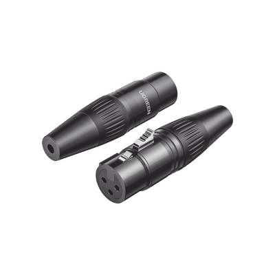 [80440] Conector de Audio XLR Tipo Canon Hembra / PVC / ABS /