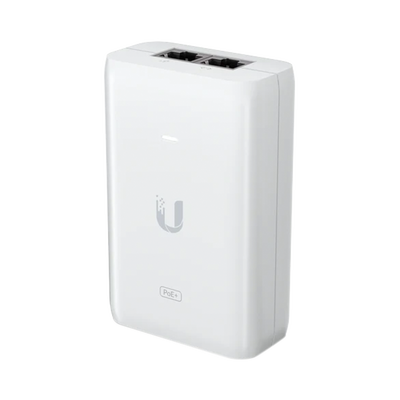 Adaptador PoE Ubiquiti (48 VDC, 0.65A) puerto Gigabit