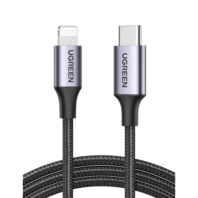 Cable USB-C a Lightning | 2 Metros | Certificado MFi | Carga