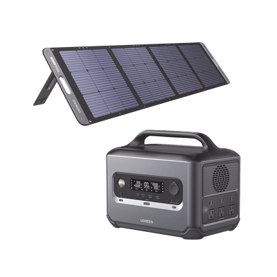 Kit de Estación de Energía Portátil 1200W (1024Wh) +