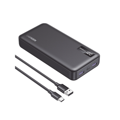 Power Bank 20000mAh | 22.5W | 1 USB-C | 2 USB-A | PD3.0 |