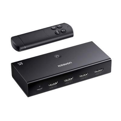 Conmutador HDMI Switch 4@60Hz | 3 Entradas a 1 Salida | 3D |