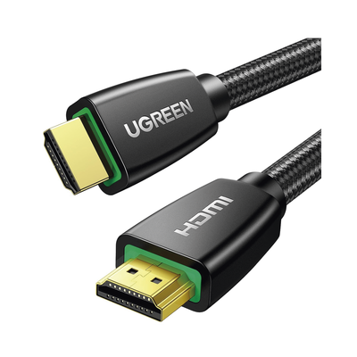 Cable HDMI 2.0  de Nylon Trenzado / 2 m / 4K@60Hz / HDR / 3D