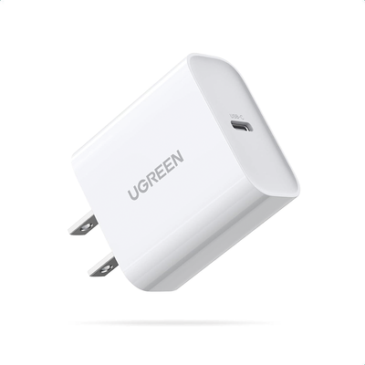 Cargador USB-C de 20W | 1 USB-C de Carga Rápida | QC4.0+ |