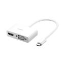 Adaptador USB C a HDMI VGA | Compatible con Thunderbolt 3 |