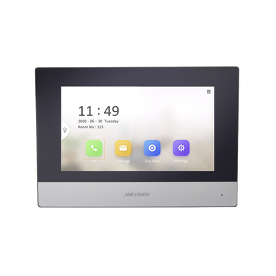 Monitor IP WiFi Touch 7" con PoE y Audio Bidireccional