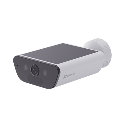 [CS-CB5/4K] Cámara Solar 8MP con Visión Nocturna en Color y Audio