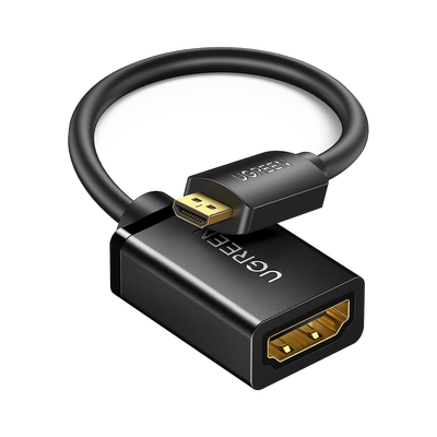 [15844] Adaptador Micro HDMI a HDMI (HDMI Tipo D)   / 18Gbps