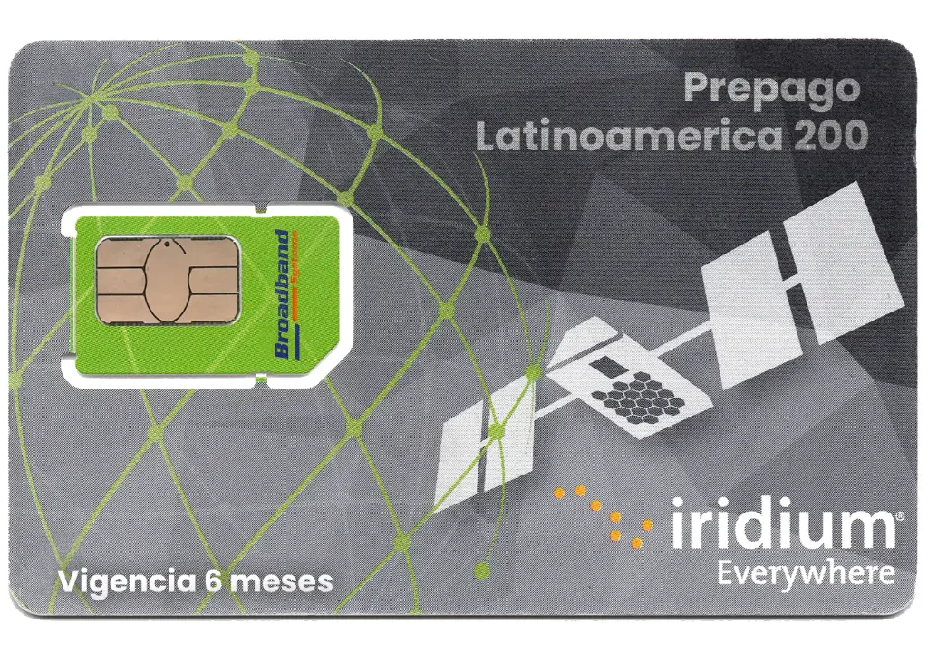 Iridium Prepago Latinoamérica 200