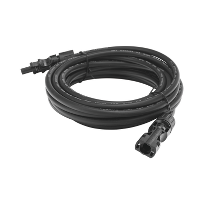 Cable Fotovoltaico 2.5 m Negro con Terminales MC4