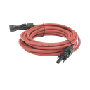 Cable Fotovoltaico 2.5 m Rojo con Terminales MC4-M 