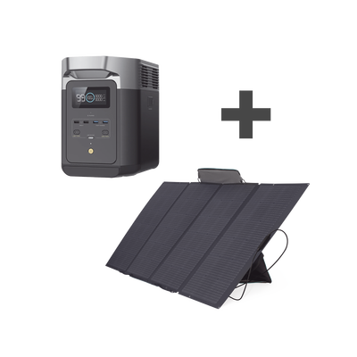 Kit Estación Portátil 2048Wh + Panel Solar 400W