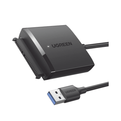 Adaptador USB 3.0 a SATA III / Compatible con DD HDD y SSD