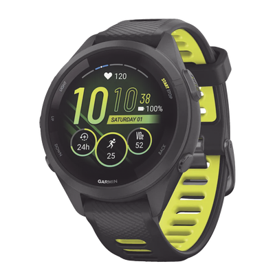 Garmin Forerunner 265S GPS con pantalla AMOLED y métricas