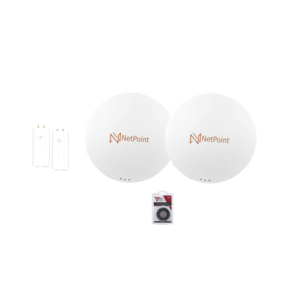 [FORCE4600NP6] Enlace de Radios FORCE4600C con Antenas NP6 de 32 dBi