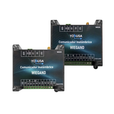 [WIE01] Convertidor de Lectora para Control de Acceso, 1 Wiegand, 2 Relevadores