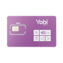 SIM Yobi 1 GB mensual por 12 meses para dispositivos 3G/4G solo datos