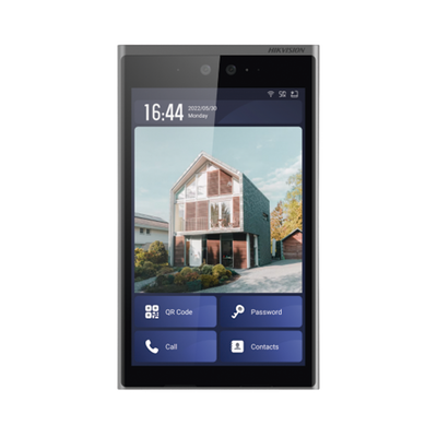 [DS-KD9633-WBE6] Frente de calle IP multiapartamento con pantalla táctil de 10.1"