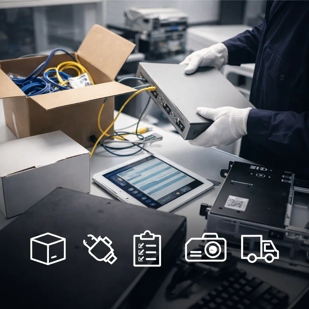 Servicio de Recolección y Desinstalación de Equipos en Sitio